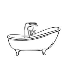 Bathtubs cartoon 7 of 147. Bath Tub Drawing Vector Images Over 650