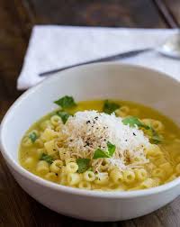 This Pasta With Chicken Broth Butter And Parmesan Is Pure Comfort Food It Is A Bowl Of Wonderful Warming Healing Amazingness Small Pasta Sick Food Recipes