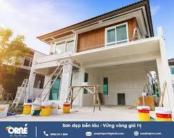 Sơn ngoại thất là gì ? Top 5 loại sơn ngoại thất Orné thường sử dụng nhất  hiện nay !