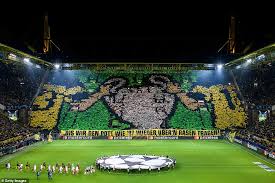 Squad borussia dortmund this page displays a detailed overview of the club's current squad. Borussia Dortmund Display Shows Why Tottenham Want To Copy Their Yellow Wall In New Stadium Daily Mail Online