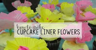 These are so easy to make that little kids can make them independently. Mother S Day Craft Cupcake Liner Flowers Firstgraderoundup