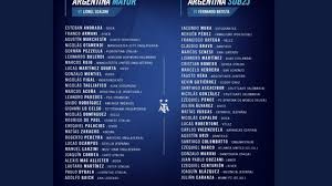 Maybe you would like to learn more about one of these? Los Convocados Para La Seleccion Mayor Y La Sub 23 Para Los Amistosos De Septiembre Telefe Cordoba
