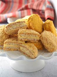 Sylvanas Are Filipino Cookie Sandwiches Made Of Meringue Wafers French Buttercream And Ground Cashew Coating Che Sylvanas Recipe Food Food Processor Recipes