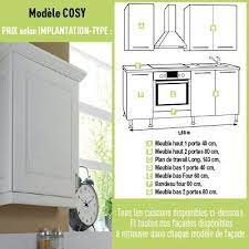 cuisine cosy blanche cosy blanche brico depot modele de cuisine moderne cuisine moderne meuble bas