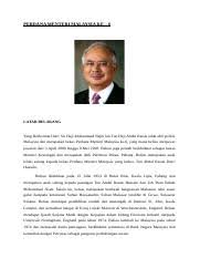 Negara ini dipimpin oleh seorang raja yang. Perdana Menteri Ke 6 Perdana Menteri Malaysia Ke U2013 6 Latar Belakang Yang Berhormat Dato Sri Haji Mohammad Najib Bin Tun Haji Abdul Razak Ialah Course Hero