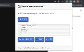 In fact, get rid of all of the other extensions you are using as this extension is that good. Attendance For Google Meet Erweiterung Opera Add Ons