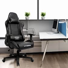 Gaming Office Chair Ergonomic Desk Chair High Back Racing Computer Chair Swivel Executive Chair With Lumbar Support And H Chair Desk Chair Ergonomic Desk Chair