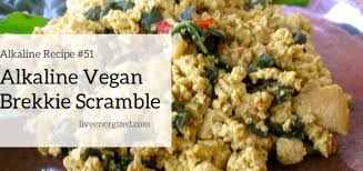 Maybe you would like to learn more about one of these? Alkaline Recipe 51 Scrambled Tofu Tomato Brekkie Live Energized