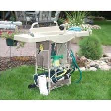 portable garden, garden sink, outdoor sinks