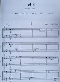 Werking en interpretatie van het koorwerk Elis van Henri Delnooz