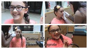 Getting My Ears Pierced At Pagoda Fashion By Fiona Fiona Frills Youtube