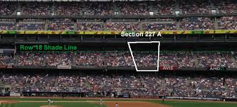 New York Yankees Yankee Stadium Seating Chart