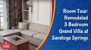 Explore an array of saratoga springs, ny vacation rentals, including houses, cabins & more bookable online. Saratoga Springs Renovated 3 Bedroom Grand Villa Room Tour Refurbished Room Youtube