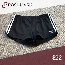 Adidas Black And White Shorts Womens Adidas Original Shorts Sz Medium Gym Shorts Womens Adidas Originals Shorts