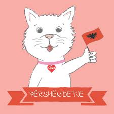 Look through examples of hello translation in sentences, listen to pronunciation and learn grammar. Inaba Premium Cat Dog Treats Foods Say Hello In Albanian Pershendetje Facebook