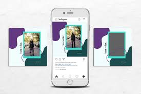 Download Instagram Banner Fashion In Social Media Templates On Yellow Images Creative Store PSD Mockup Templates