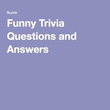We offer hundreds of free quiz questions and answers for general knowledge and trivia, team games, pub quizzes or general enjoyment. Funny Trivia Questions And Answers Funny Trivia Questions Trivia Questions And Answers Fun Trivia Questions