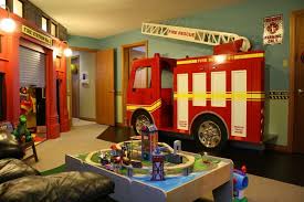 Pin By Nicole Prince On Firestation Nursery Firefighter Room Boy Room Toy Rooms