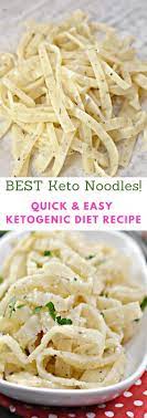 Best Keto Noodles Quick Easy Ketogenic Diet Recipe Recipeshooky Keto Noodles Ketogenic Diet Recipes Keto Recipes Easy