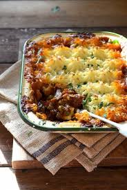 A Deeply Savoury Shepherd S Pie Made With Succulent Chunks Of Leftover Roast Lamb And Garden Vegetables Topped With C Lamb Recipes Leftover Roast Lamb Recipes