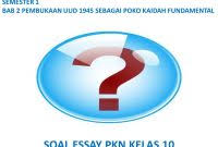 Informasi yang dihadirkan dari hasil observasi dan analisis secara sistematis adalah …. Soal Essay Pkn Kelas 10 Semester 1 Bab 2 Jawaban Serba Makalah