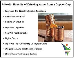 9 Health Benefits Of Drinking Water From A Copper Cup Copper Cups Health Benefits Health