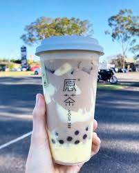 repost brisbane noms kicking off the weekend with mogeteeaus s creme brulee milk tea brisbanefoodie mi bubble tea supplies bubble tea milk tea
