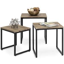 Best Choice Products 3 Piece Modern Stackable Nesting Cof Https Www Amazon Com Dp B076t8h6n8 Ref Cm Sw R Pi Dp Living Table Coffee Table Living Room Table