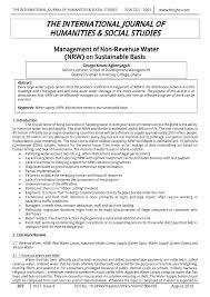 Und wie gestaltet sich die anreise mit bus, bahn oder flugzeug? Pdf Management Of Non Revenue Water Nrw On Sustainable Basis