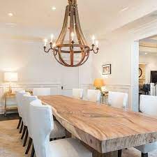 Light fixture by ingo mauer: The Best Of 2013 Interior Design Trends Going Into 2014 Country Dining Rooms French Country Dining Room Large Dining Room Table
