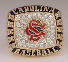 This tournament determines the winner of the ncaa division i baseball championship. 2003 South Carolina Gamecocks College World Series Championship 10k Gold Ring