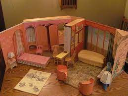 Vintage doll case with 16 swimming pool, barbie & fashion. Vintage Barbie Doll New Dream House 1964 Cardboard Furniture Accessories Vintage Barbie Vintage Barbie Dolls Cardboard Furniture
