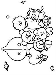 Free printable bts coloring pages pdf for kpop lovers. Kids N Fun Com 17 Coloring Pages Of Bt21