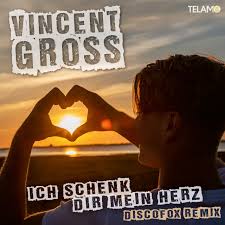 Man kann ihn einfach nur gern haben. Vincent Gross Ich Schenk Dir Mein Herz Discofox Remix Ein Weiterer Hit Aus Dem Kommenden Album Hautnah Telamo