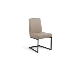 Chaise De Salle A Manger Metal Noir Et Simili Cuir Beige Arctic Chaise De Salle A Manger Chaise Cuir Meuble Salle A Manger
