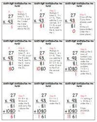 Multiplication Division With Without Decimals Cue Cards Bundle Multiplication Multiplication And Division Cue Cards