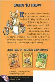 But when young keith and his parents check in to the hotel, ralph gets his first chance to check out. The Mouse And The Motorcycle