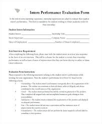 Employee Appraisal Templates Student Performance Evaluation Template ...