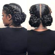 Terrific Absolutely Free Ponytail Hairstyle For Black Women Popular A Ponytail Won T Only In 2021 Goddess Braids Hairstyles Natural Hair Styles Braided Bun Hairstyles