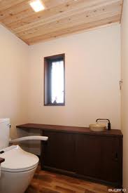 古民家再生 トイレの改修 焼き物の手洗器を据えました 和風住宅 古民家再生 古民家 リフォーム トイレ 和風トイレ 改修工事 古民家改修 トイレのリフォーム 設計事務所 菅野企画設計 古民家 リフォーム 古民家 玄関 和室