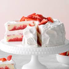 Strawberry Poke Cake Recipe In 2020 Strawberry Poke Cakes Poke Cake Poke Cake Recipes