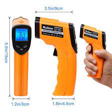 What can a thermometer do? Nubee Nub8550h Digital Infrared Thermometer 58 F 1022 F With Adjustable Emissivity Max Display Non Contact Temperature Gun With Laser Thermometer For Cooking Meat Kitchen Refrigerator Pool Oven In Dubai Uae Whizz