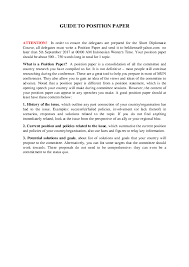 By definition, a position paper is a writing work that serves one main purpose: Pdf Guide To Position Paper Hindah Hindun Academia Edu