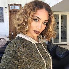 50 Short Hairstyles For Black Women Stayglam Curly Bob Hairstyles Black Women Hairstyles Blonde Curly Bob