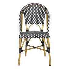Fox5210h Set2 Outdoor Dining Chairs Furniture By Safavieh Outdoor Dining Chairs Outdoor Patio Furniture Sets Stacking Side Chair