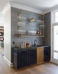Lacquer Bar Collector S Shelving Amuneal Magnetic Shielding Custom Fabrication Kitchen Bar Design Living Room Bar Dining Room Bar