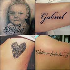 Tattoo according to date of birth. Tattoos To Represent Baby Or Child Popsugar Family