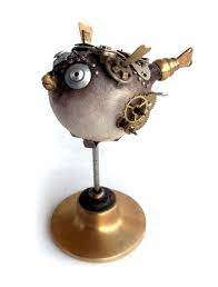 献给朋克迷们来自蒸汽世界的机械动物 科技频道 和讯网 metal art steampunk novelty lamp