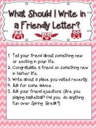N each paragraph should be indented. 57 Best Friendly Letter Ideas Friendly Letter 2nd Grade Writing Teaching Writing