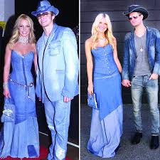 Their matching denim ensembles at the 2001 american music awards are truly unforgettable in the history of red carpet moments and in the history. Britney Spears Justin Timberlake Denim Date Daedalusdrones Com
